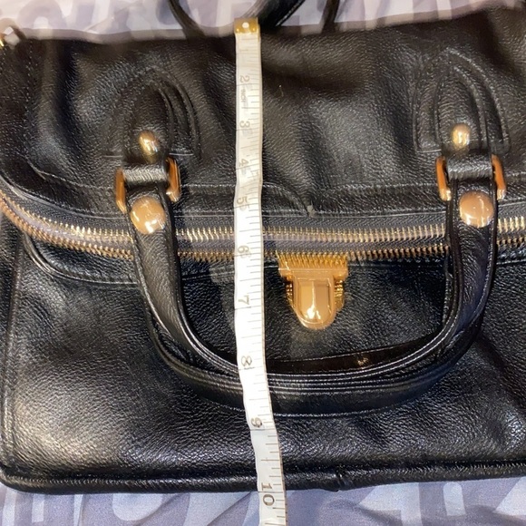 Jeanne Lottie Black leather  crossbody bag - Picture 8 of 16